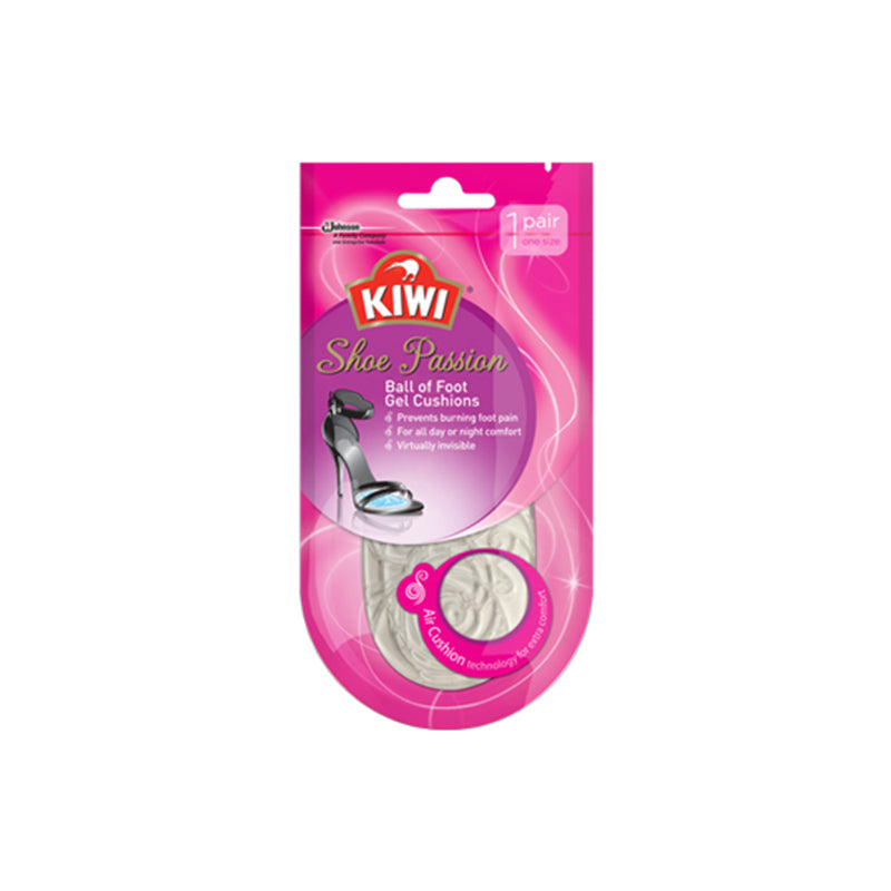 Kiwi shoe cushion packaging on a white background