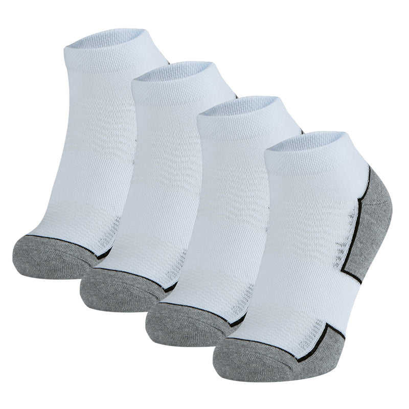no show dress socks Men's Large No Show 4 Pack