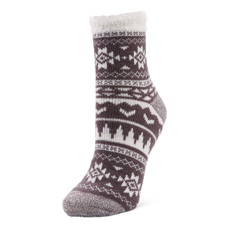 Fireside Aloe Crew Aztec Taupe