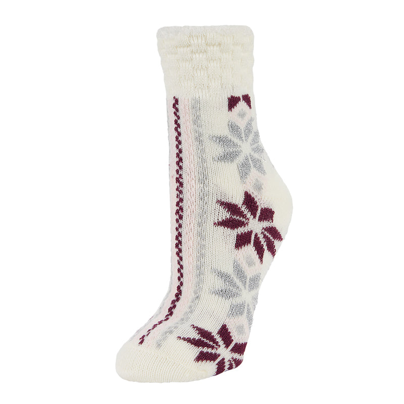 Fireside Aloe Crew Snowflake