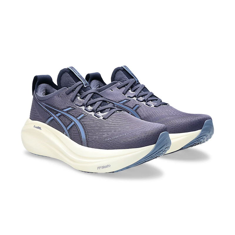 Shop Men's Gel-Nimbus 27 Indigo Fog/Denim Blue | Men's Performance