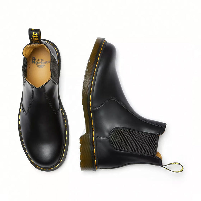 Dr. Martens Black 2976 Smooth Chelsea Boots