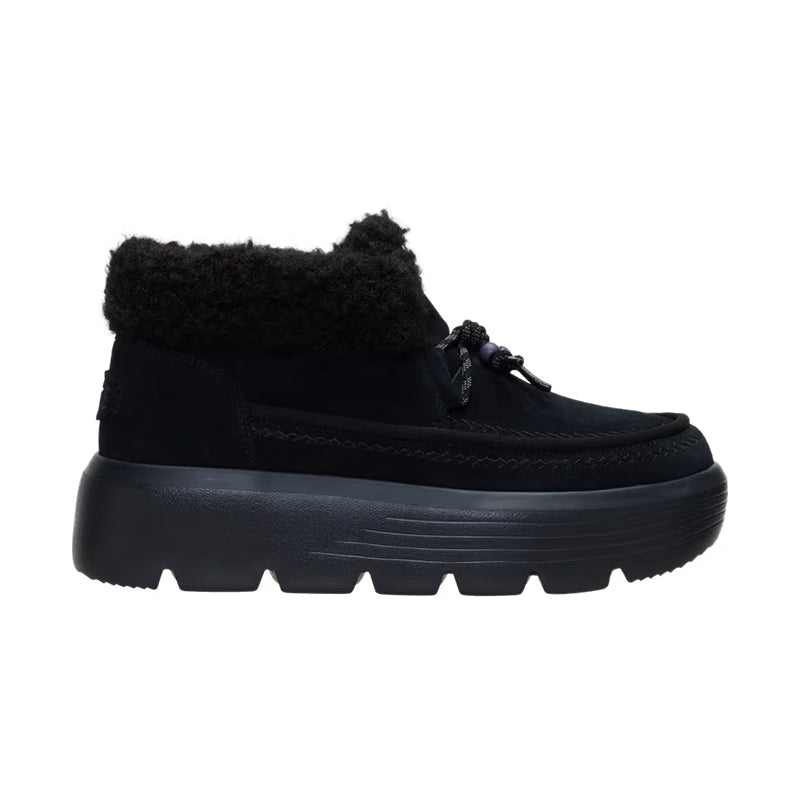 Women's Austin Edge Lounge Suede Black/Black