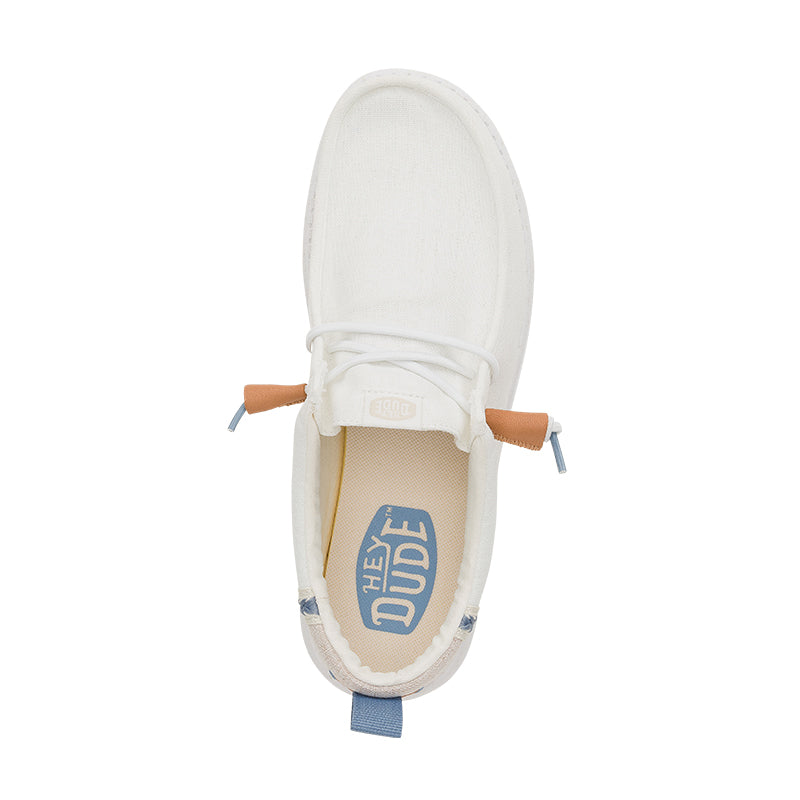 Men's Wally Craft Linen White/Stone Grey