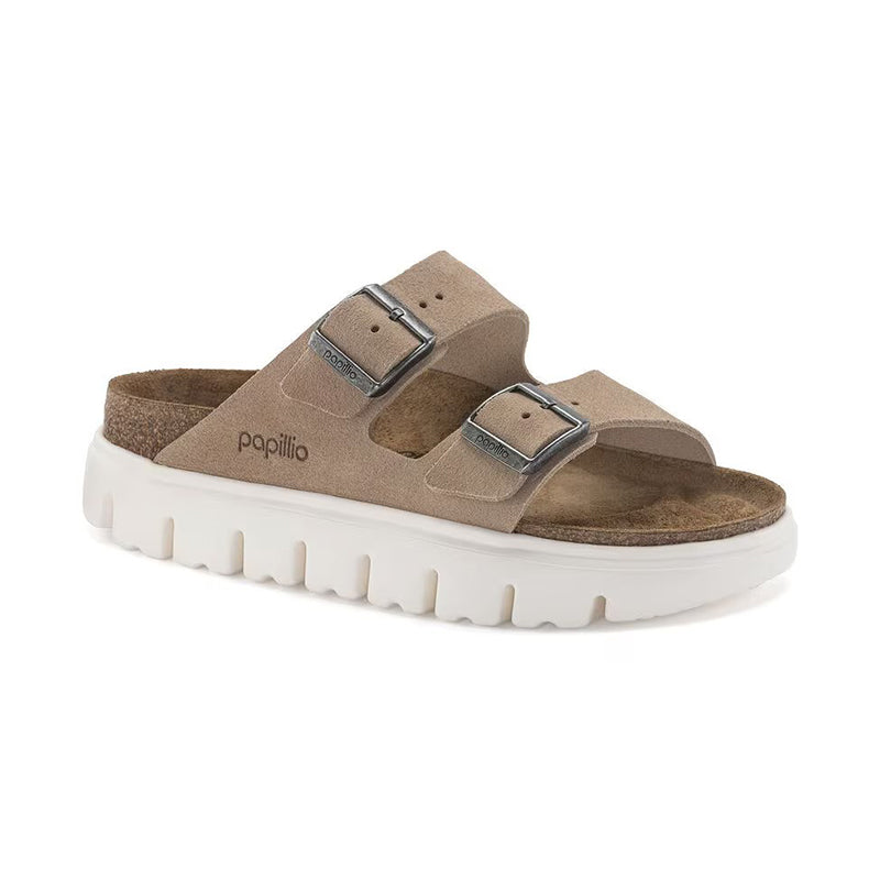 Women's Arizona Chunky Narrow Warm Sand Suede