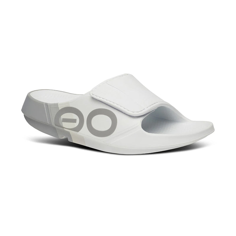 Mens’s OOFOS OOahh Sport Flex Limited - Smoke Rally Size 11 new UNISEX OOFOS OOAHH SPORT FLEX LIMITED SLIDE | SKY RALLY  main image 3