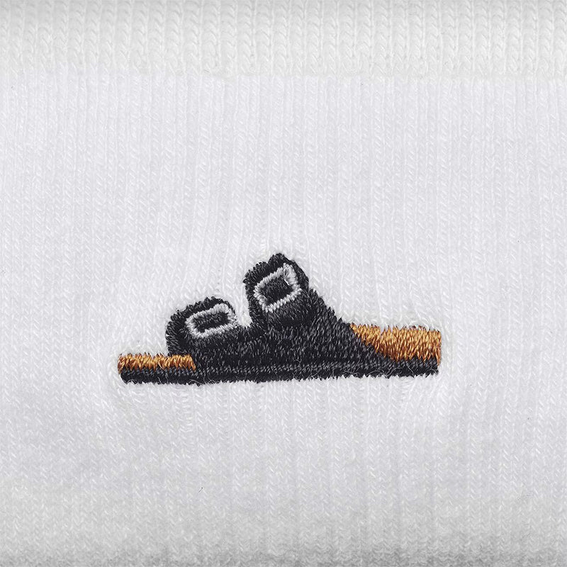 Women's Cotton Ribbed Bundle Socks Black/White