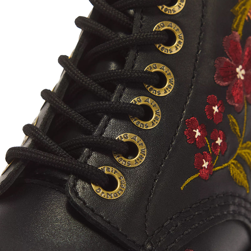 Women's Sinclair Autumn Floral Embroidery Black Wanama