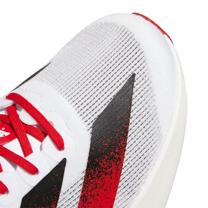 adidas Nebraska Cornhuskers Adizero Evo SL Shoes White 9