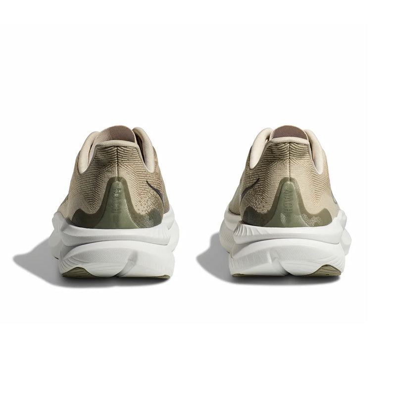Hoka Mach 6 Running Shoes Men\'s 9 Oat Milk Barley Athletic Run Training Sneakers Hoka Mach 6 Oat Milk Barley Men main image 4
