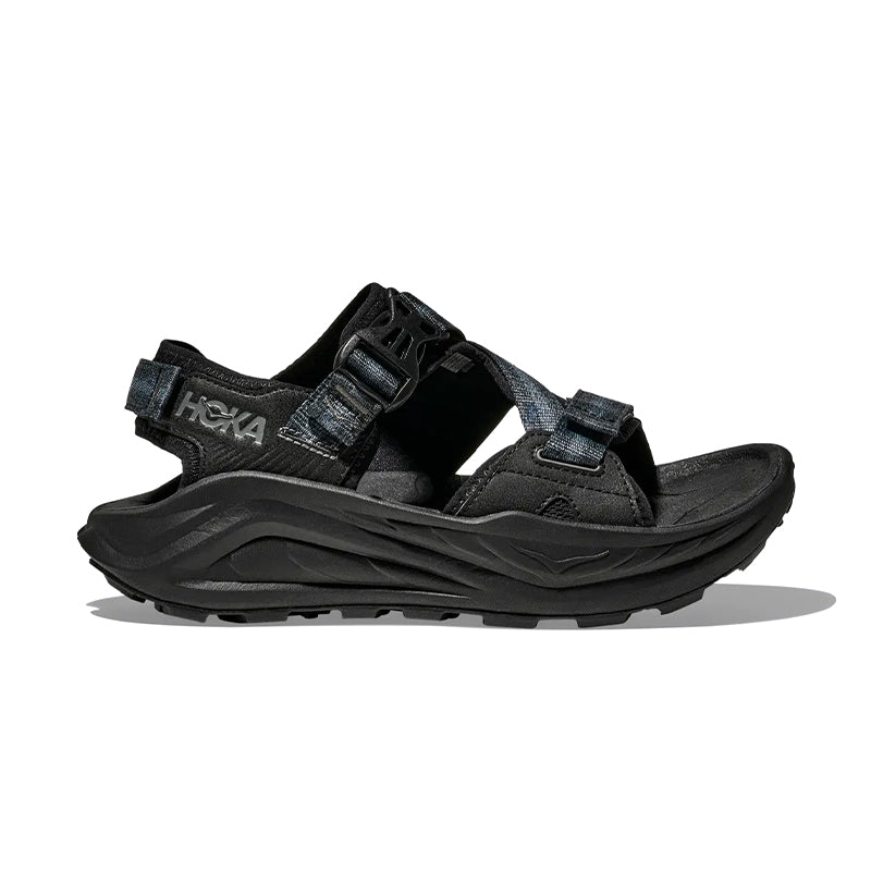 HOKA INFINI HIKE TC ブラック スポーツサンダル Shop Men's Infini Hike TC Black/Black | Men's Sandals Sandals by