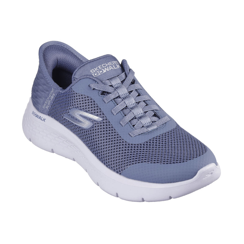 Shop Women's Slip-ins Go Walk Flex Blue Textile/Trim | Women's