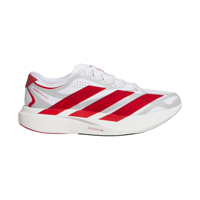 Men's Adizero EVO SL Nebraska White/Power Red/Black