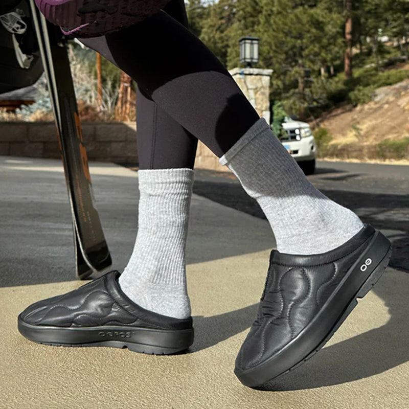 Shop Women's OOcoozie Thermo Mule Black | Women's Slippers by