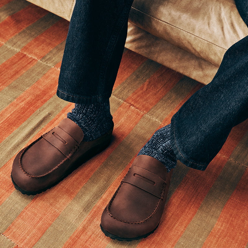 Shop Men's Naples Wrapped Habana Oiled Leather | Men's Slip Ons