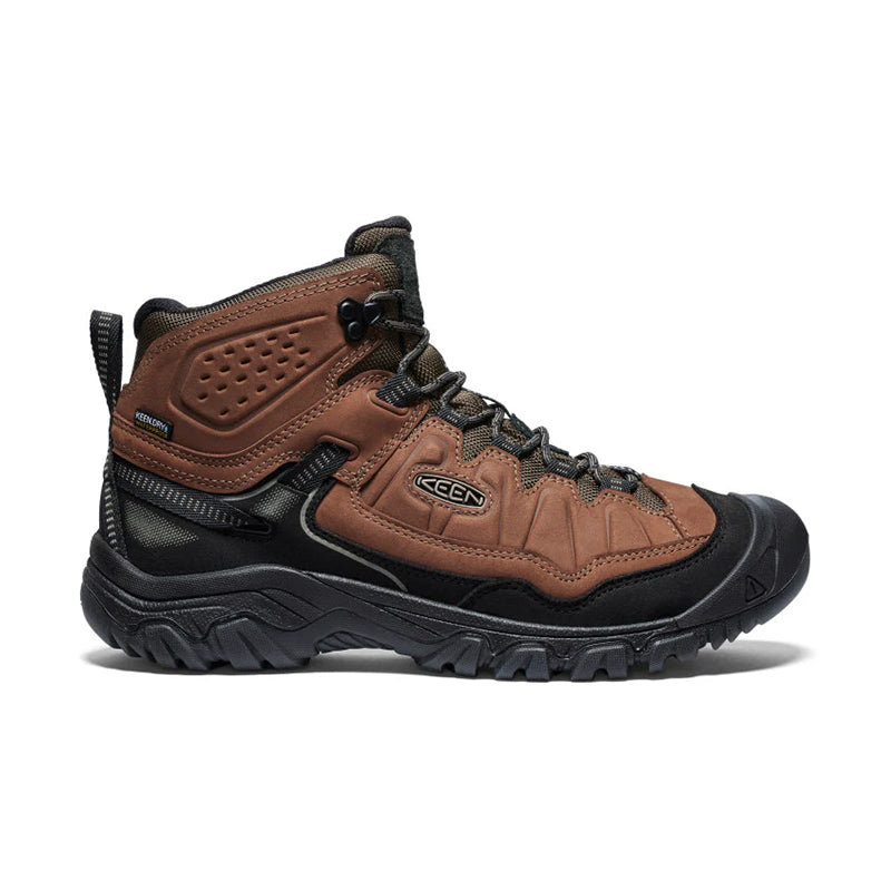 Men's Targhee IV Mid Waterproof Bison/Black – Tradehome Shoes