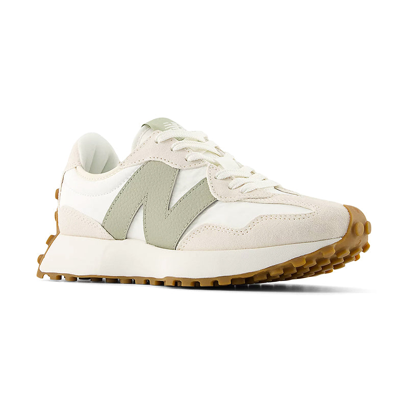 Shop Women's 327 Linen/Sea Salt/Olivine | Women's Sportswear Shoes