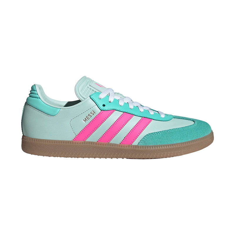 Women's Samba Messi Halo Mint/Pink/Gum