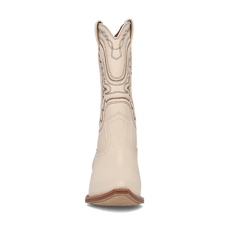 Women's Irlene Short Deco Stitch Off White