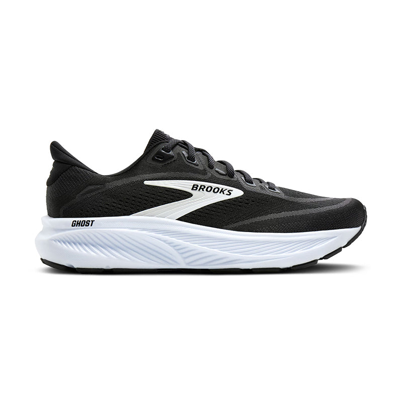 Women's Ghost 18 WIDE Black/Grey/White