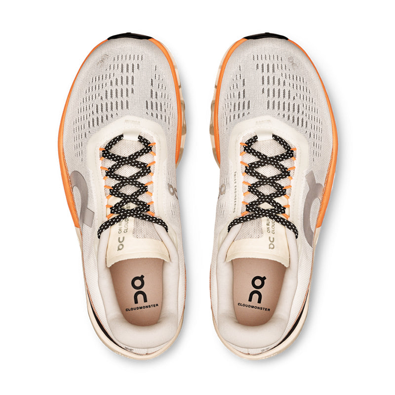 【関税込み】On ホワイト＆オレンジ Cloudmonster 2 スニーカー Women's Cloudmonster 2 | White & Orange | On United States