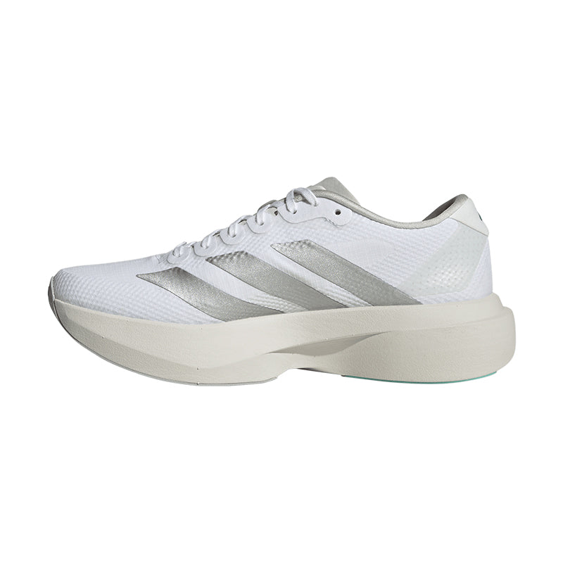 Women's Adizero EVO SL White/White/Aqua