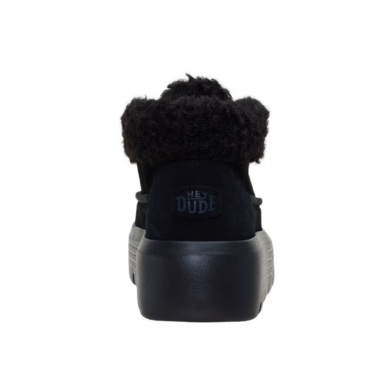 Women's Austin Edge Lounge Suede Black/Black