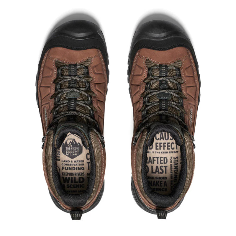 Men's Targhee IV Mid Waterproof Bison/Black – Tradehome Shoes
