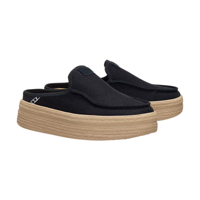 Shop Women's Austin Lift Espadrille Woven Black | Women's Slip Ons