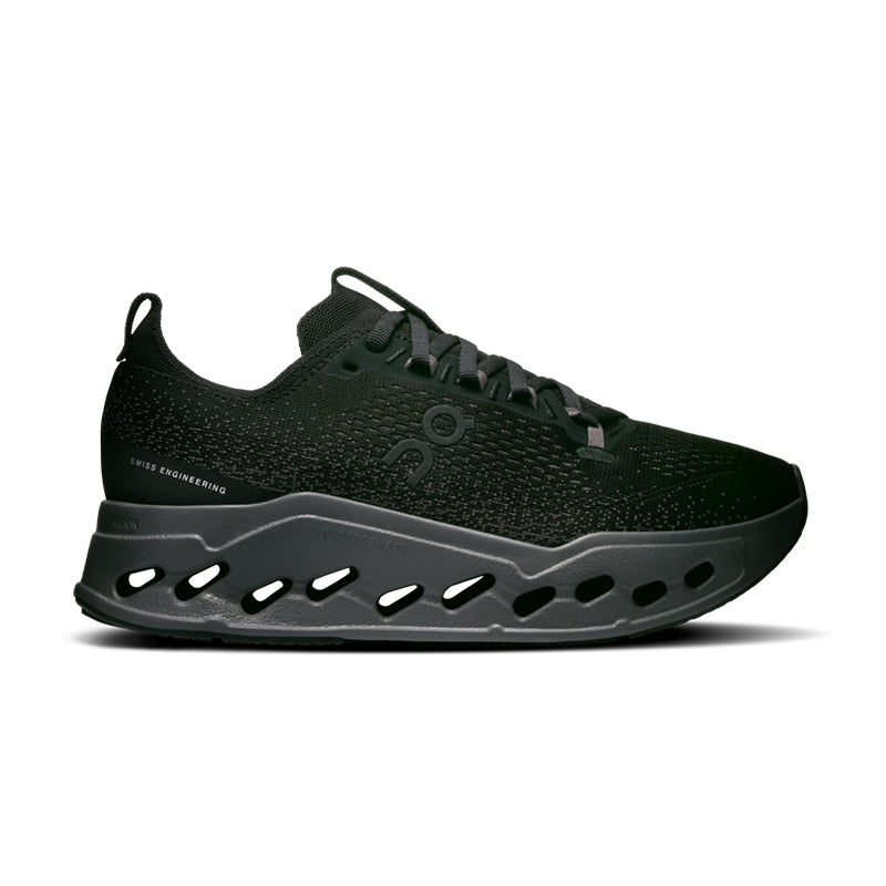 Women's Cloudsurfer Max (WIDE) Black/Eclipse