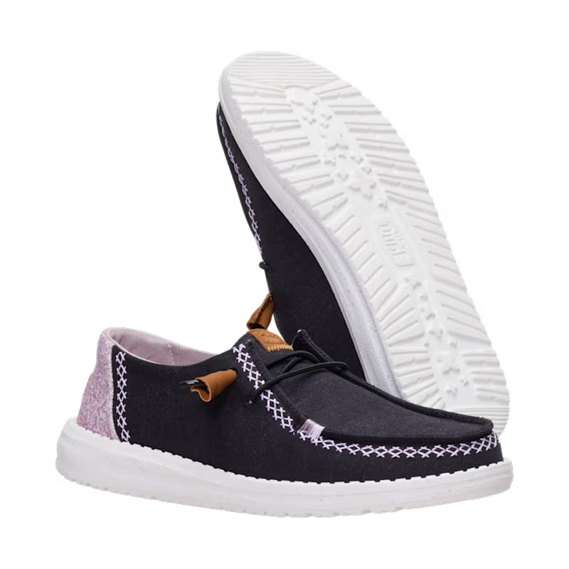 Women's Wendy Boho Butterfly Black/Purple