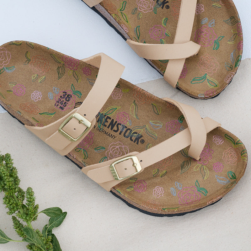 Shop Women's Mayari 3D Print Foodbed Sandcastle Birko-Flor