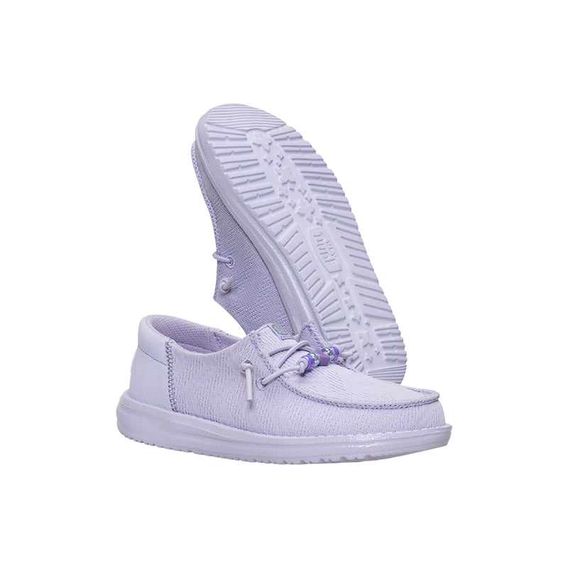 Kid's Grade School Wendy Funk Shoelry Thistle Purple – Tradehome Shoes