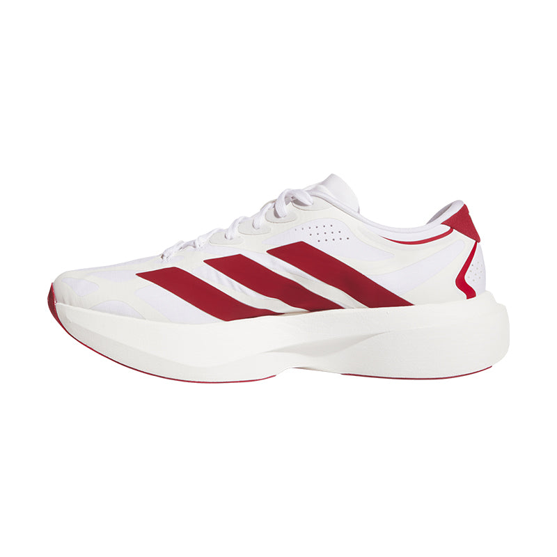 Men's Adizero EVO SL Indiana White/Victory Red