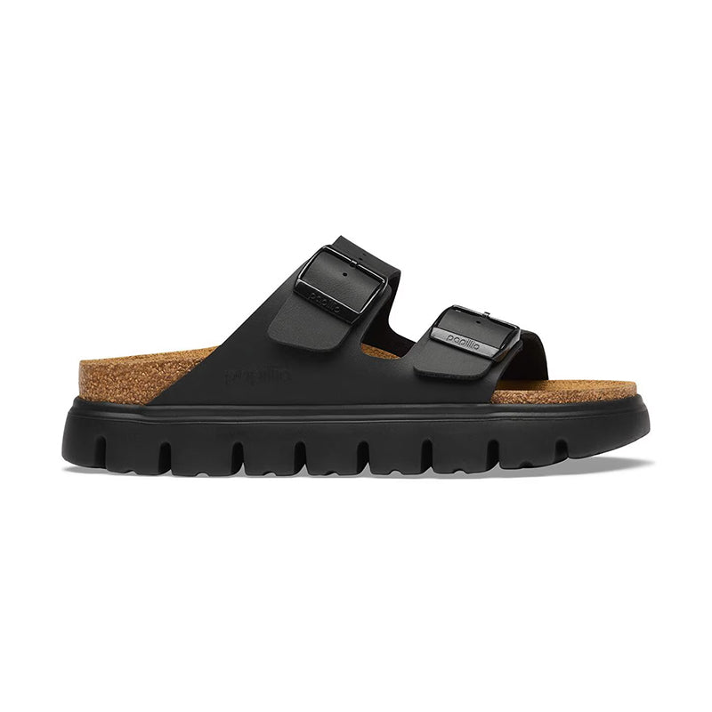 Women's Arizona Chunky Narrow Black Birko-Flor