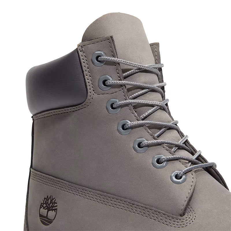 Men's 6" Heritage Waterproof Medium Greyout Nubuck