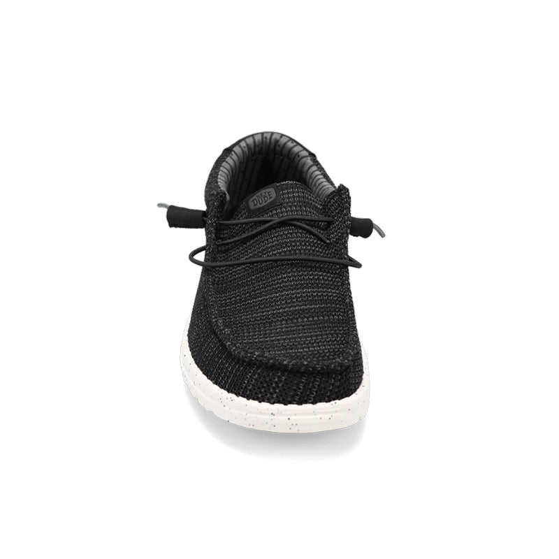 Shop Men's Wally Stretch Sox Black/White | Men's Lifestyle Shoes