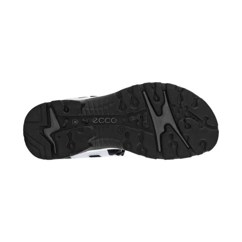 Women's Ecco Yucatan Sandal - Air/Dusty Blue - Sole View - Available at Tradehome Shoes
