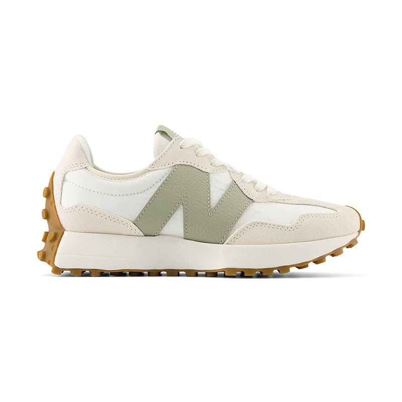 Shop Women's 327 Linen/Sea Salt/Olivine | Women's Sportswear Shoes