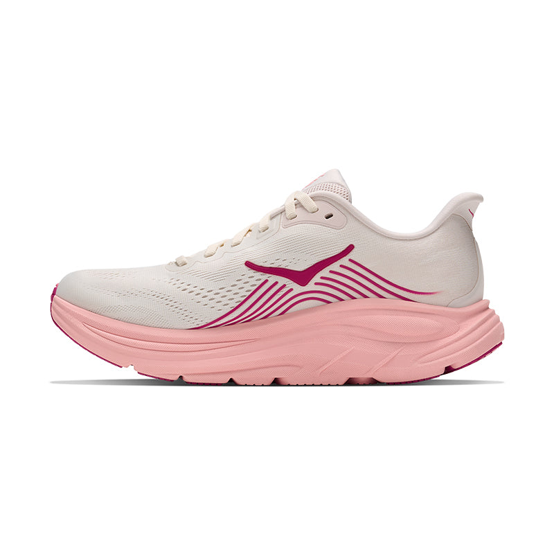 Women's Clifton 11 (WIDE) Rose Cream/Dewy Pink