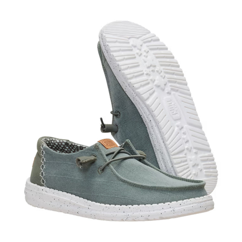 Women's Wendy Chambray Grid Dark Olive