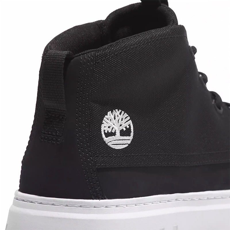 Men's Maple Grove Mid Sneaker Black Nubuck – Tradehome Shoes