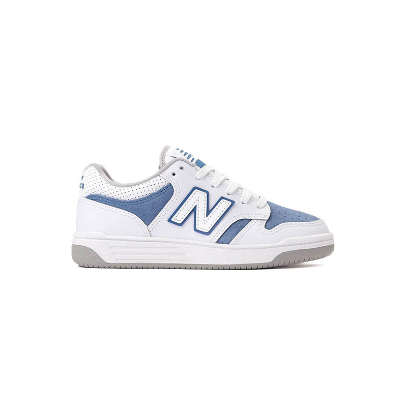 Kid's Grade School 480 White/Sea Stone