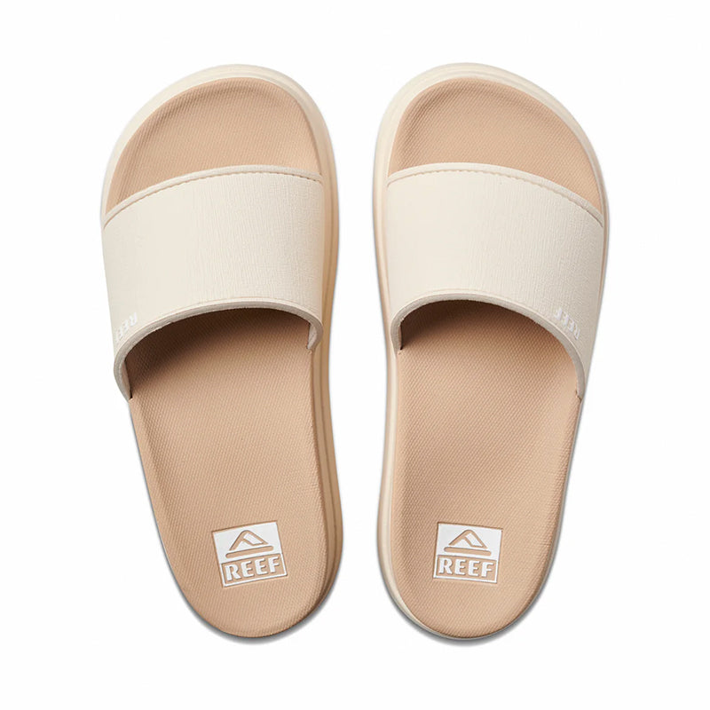 View of Reef women's Cushion Bondi Bay sandal in vintage/oasis from above.