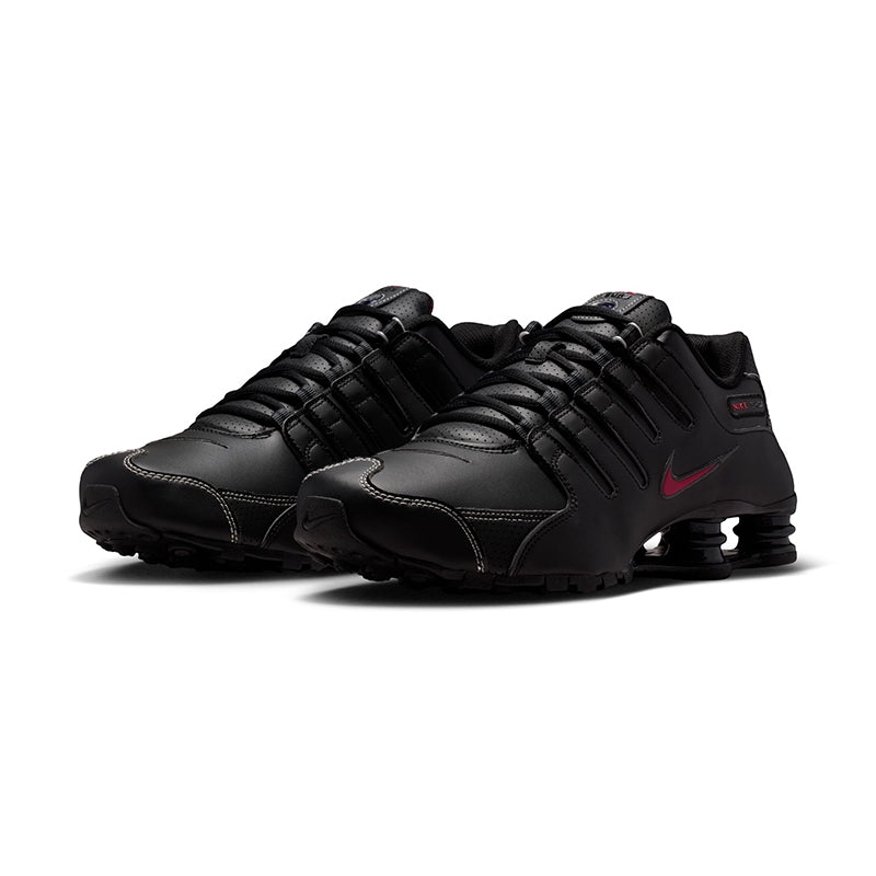 Men's Shox NZ Black/Varsity Red