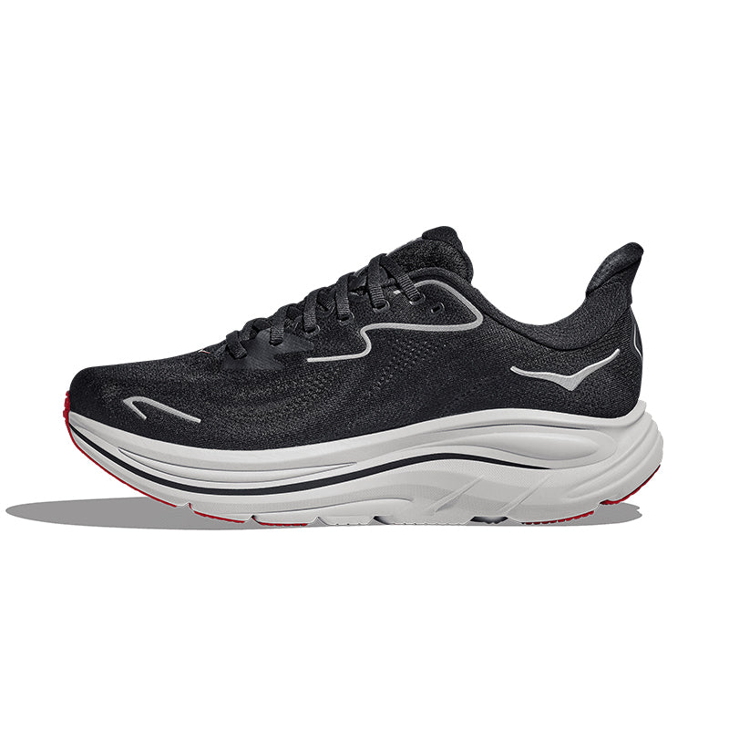 Shop Men's Clifton 10 Black/Silver | Men's Performance Shoes by