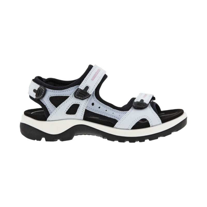 Women's Ecco Yucatan Sandal - Air/Dusty Blue - Right Side View - Available at Tradehome Shoes