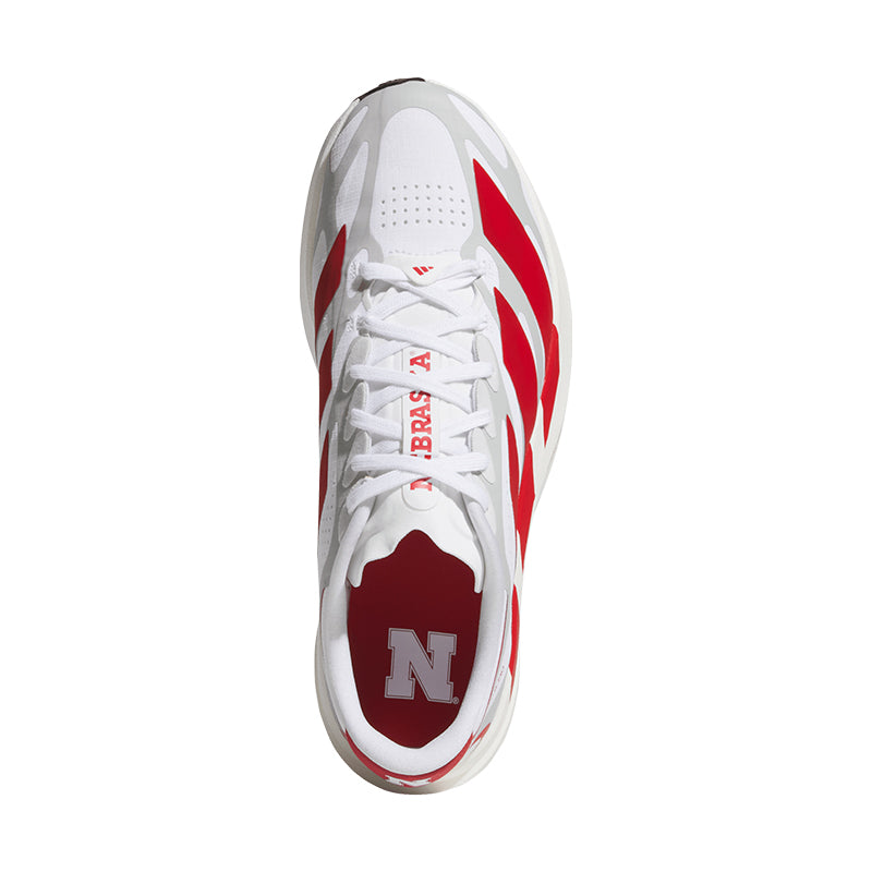 Men's Adizero EVO SL Nebraska White/Power Red/Black