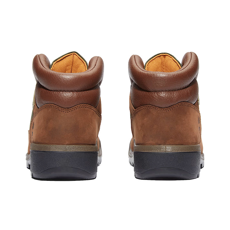 Men's Waterproof Field Boot Dark Brown Nubuck
