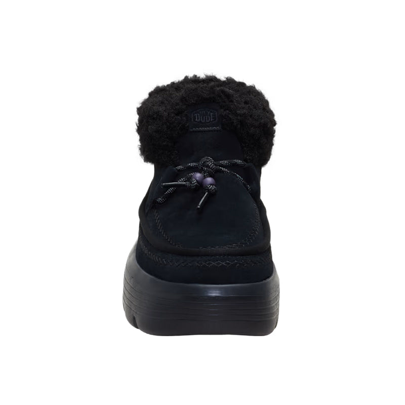 Women's Austin Edge Lounge Suede Black/Black